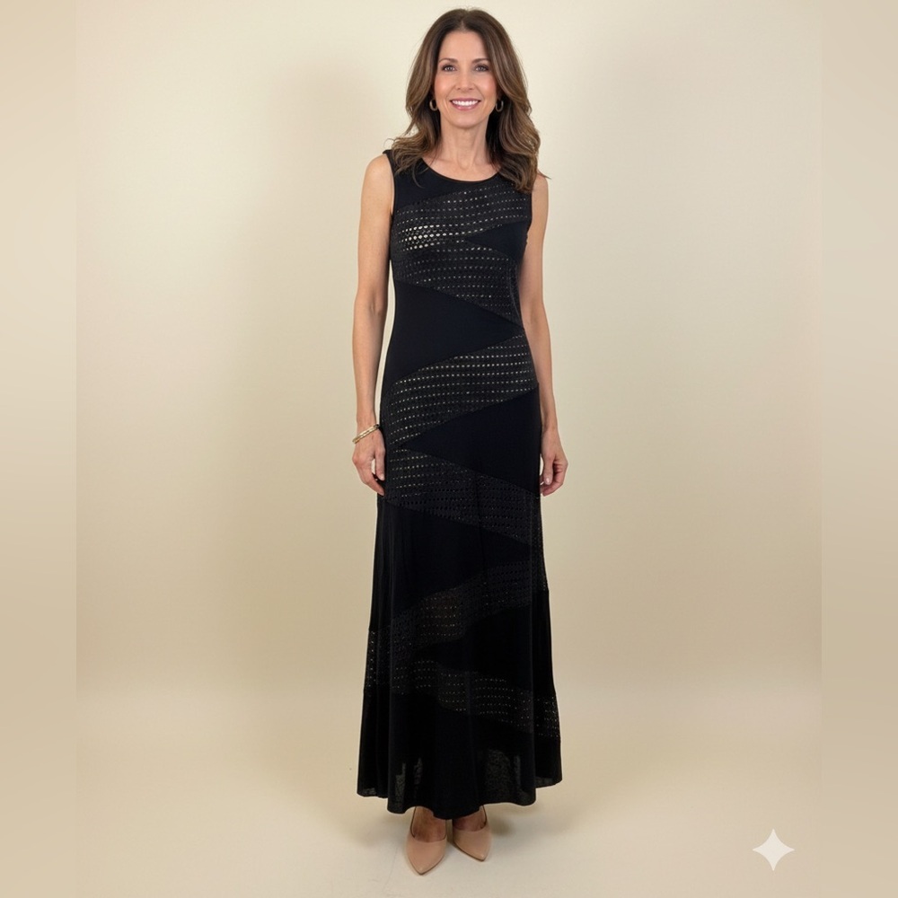 Calvin Klein Black Maxi Dress